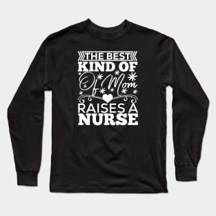 The best kind of mom raises a coach gift for mom Long Sleeve T-Shirt